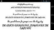 Brush Fonts 50 screenshot 6