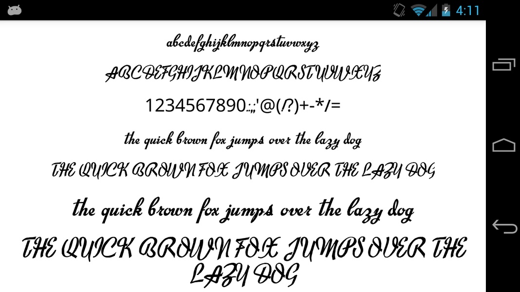 Brush Fonts 50 - Preview 6