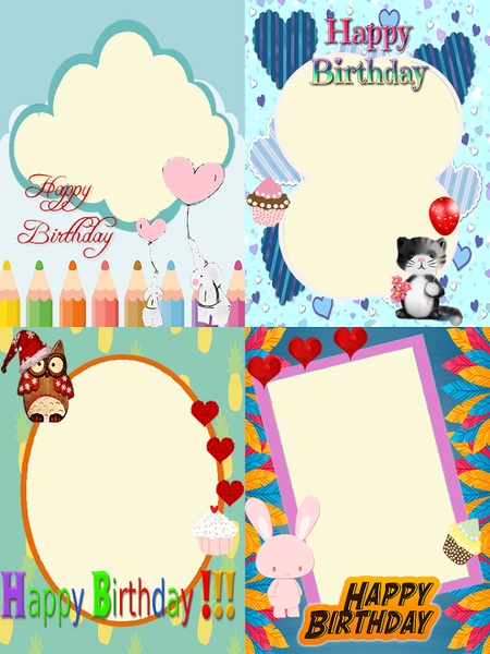 Happy Birthday Frames - Preview 2