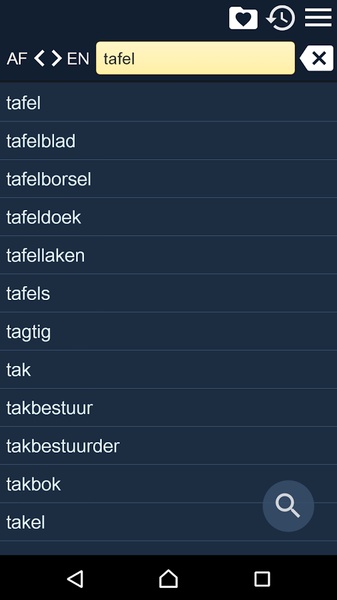 EN-AF Dictionary Free - Preview 10