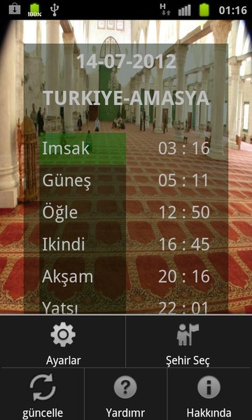 Namaz Vakitleri - Preview 4
