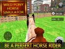 Pony Horse Simulator Kids 3D screenshot 1