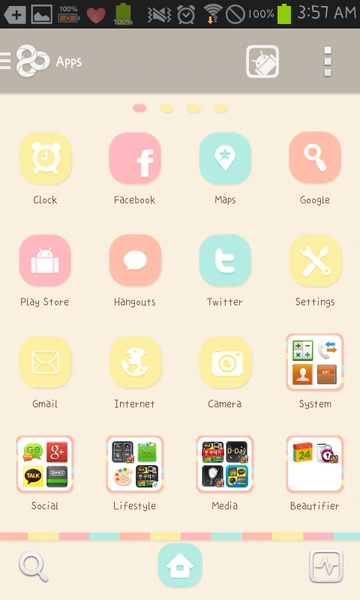 Hello, catty Go Launcher EX - Preview 2
