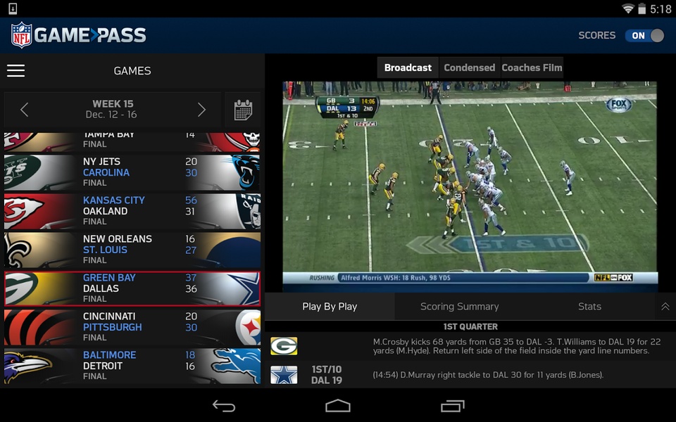 NFL Game Pass - Preview 6