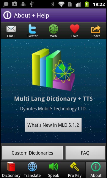 Multi Lang Dictionary + Translate + Speak - Preview 14