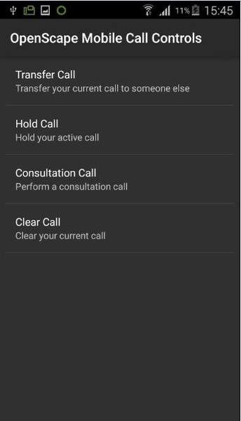 OpenScape Mobile - Preview 6