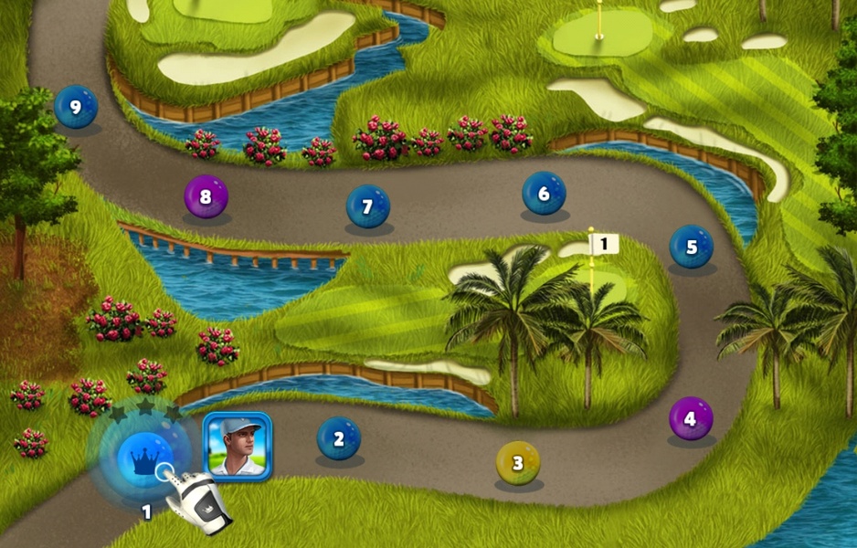 Mobile Game Reviews: King of the Course Golf – Hawk Eye