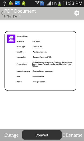 Contacts to Text - Preview 12