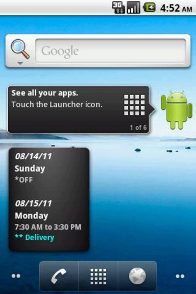 My Work Schedule - Preview 3