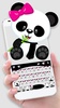 Cute Bowknot Panda Keyboard Th screenshot 5