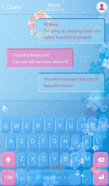 Sakura Spring TouchPal Theme - Preview 3