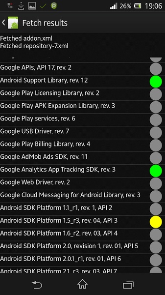 SDK Manager - Preview 1