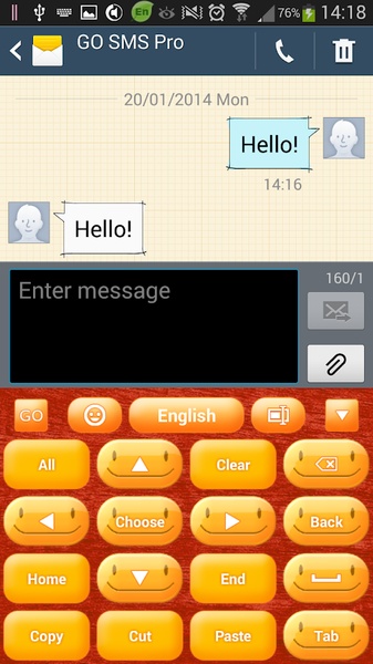 GO Keyboard Emoji - Preview 9