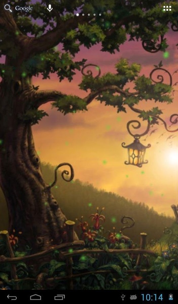 Fireflies in fairy forest - Preview 5