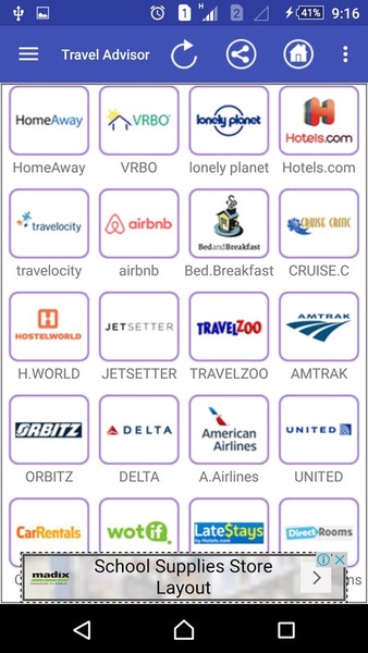 Travel Advisor - Preview 3