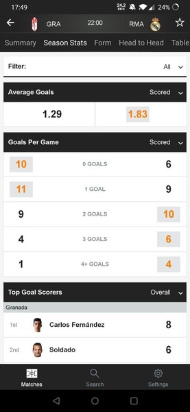 Soccerway - Preview 6