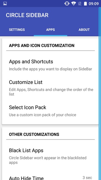 Circle SideBar - Preview 1