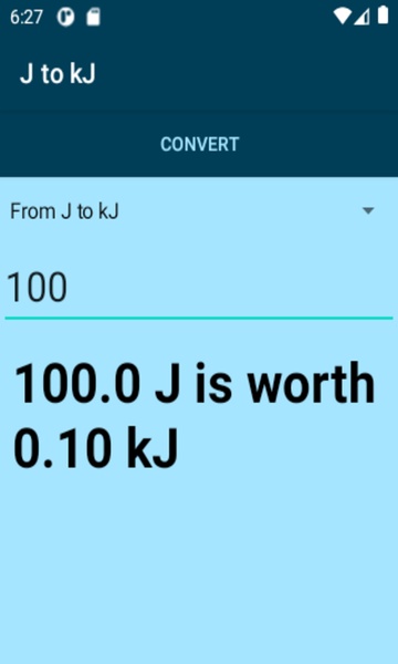 J to kJ converter - Preview 4