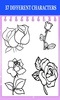 Flower Drawing and Coloring Book screenshot 3