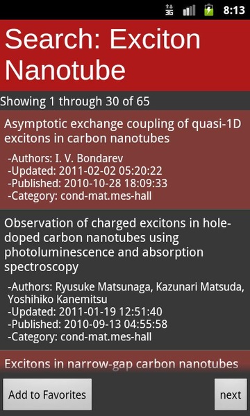 arXiv mobile - Preview 4