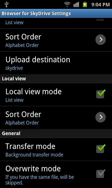 Browser for OneDrive(SkyDrive) - Preview 3