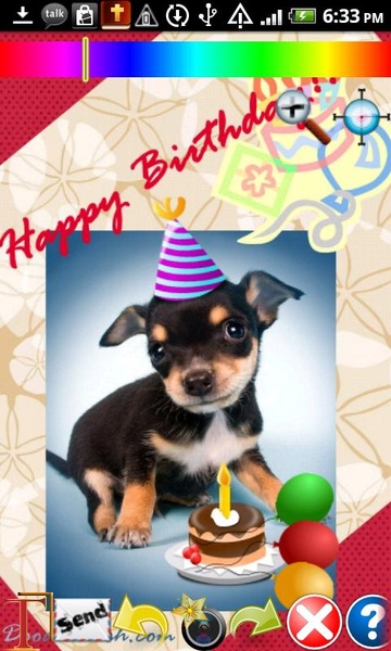 Birthday cards stickers for DoodleGram - Preview 2