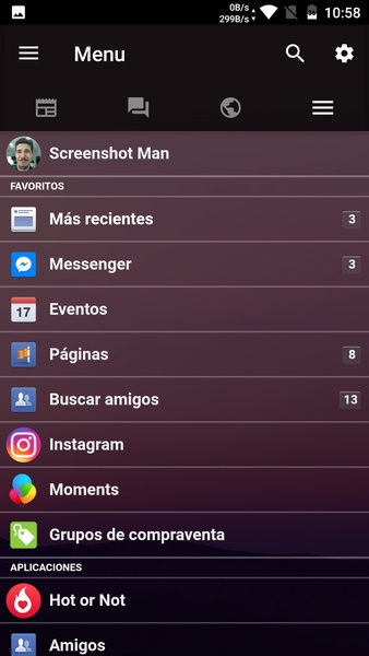 Frost for Facebook - Preview 2