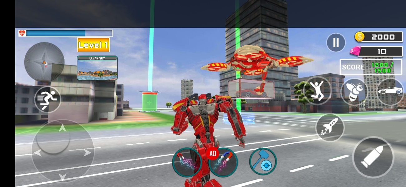 Multi Robot Transformation Games - Preview 1