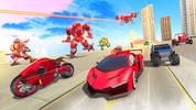 Robot Superhero Car Transform screenshot 4