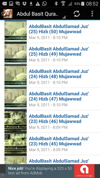 Audio Quran by Abdul Basit - Preview 2