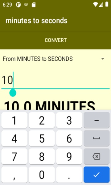 Minutes to seconds converter - Preview 3