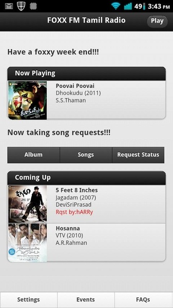 FOXX Tamil Radio - Preview 2