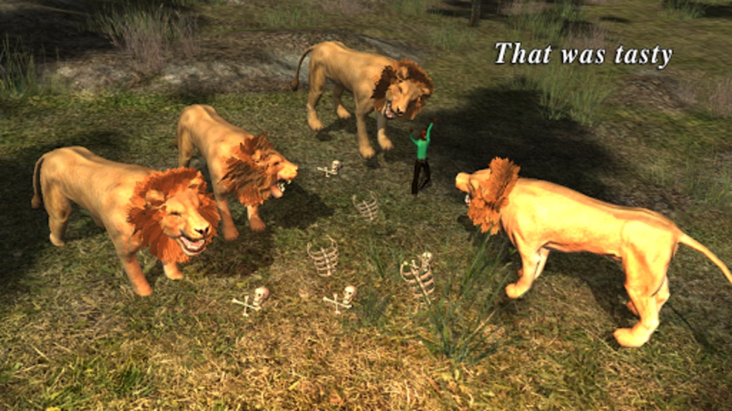 Lion 3D Attack - Preview 2