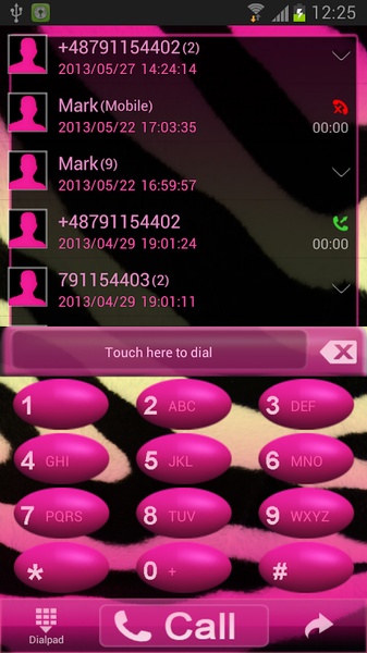 GO Contacts Pink Zebra - Preview 6