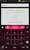 Pink Black Keyboard Theme screenshot 2