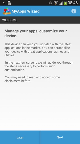 MyApps Wizard - Preview 4