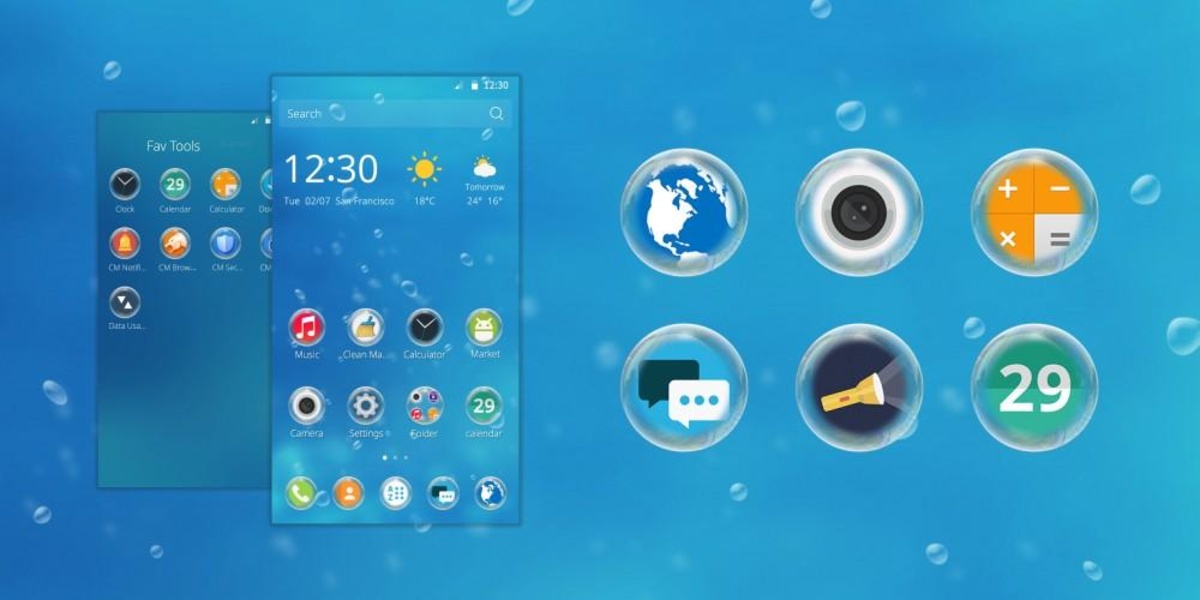 Bubble Theme - Preview 4