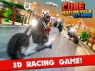 Cube Motorcycle City Roads screenshot 8