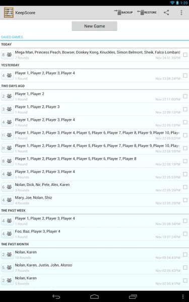 KeepScore - Preview 6