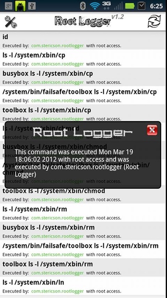 RootLogger Free - Preview 2