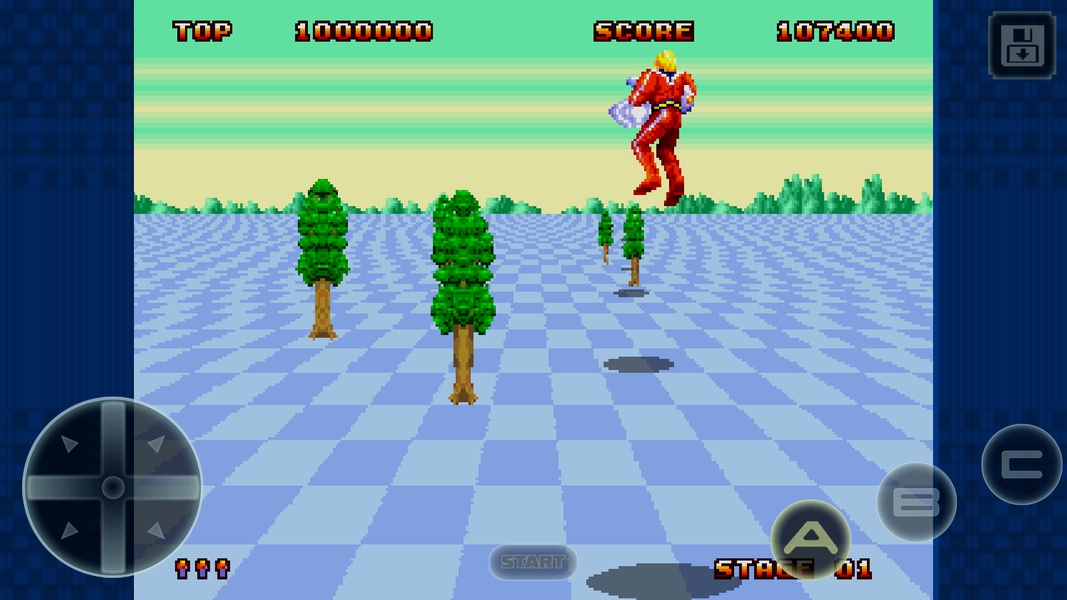 Space Harrier II - Preview 1