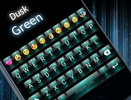 Emoji Keyboard DuskGreen Theme screenshot 1