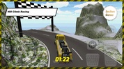 Snow Truck Hill Climb Racing screenshot 1