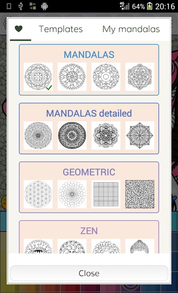 Mandalas coloring pages - Preview 23