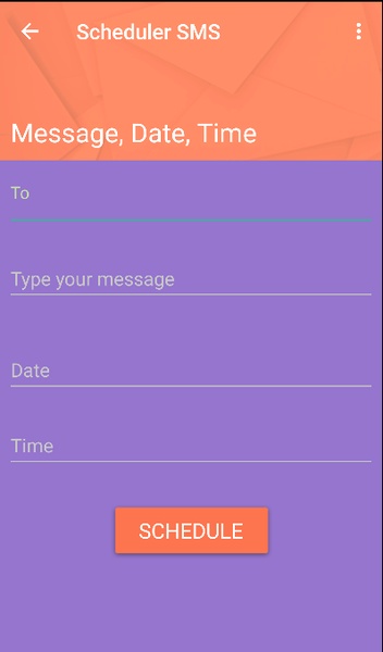 Scheduler SMS - Preview 4