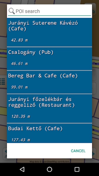 Map of Budapest offline - Preview 2