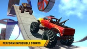 Impossible Mega Ramp Monster Truck Stunt Game screenshot 7