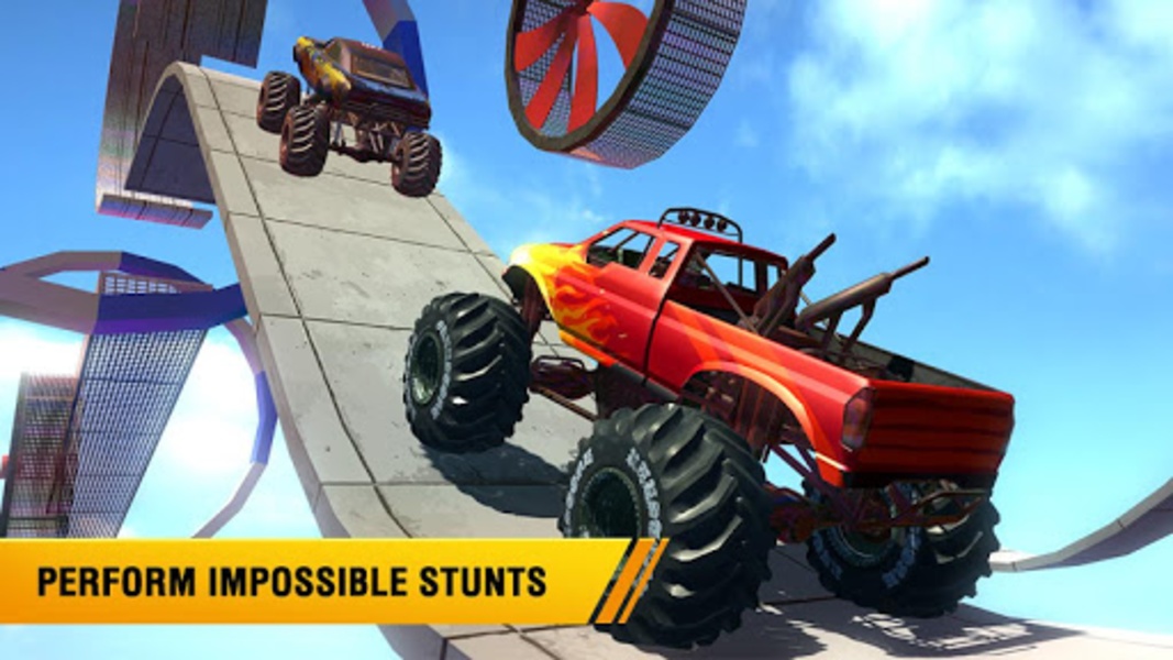 Impossible Mega Ramp Monster Truck Stunt Game - Preview 7