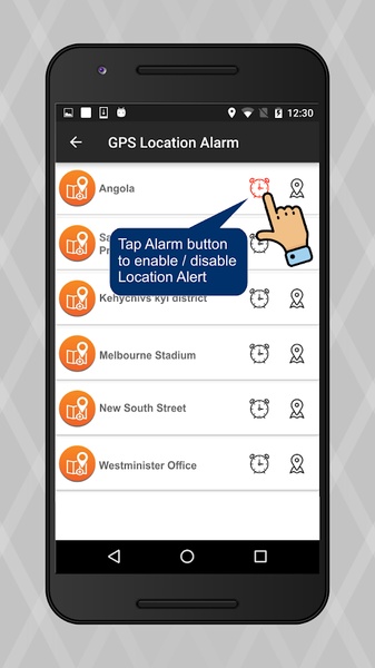 GPS Location Alert - Preview 1