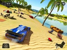 Floating Water Surfer Car Driving - Beach Racing screenshot 7